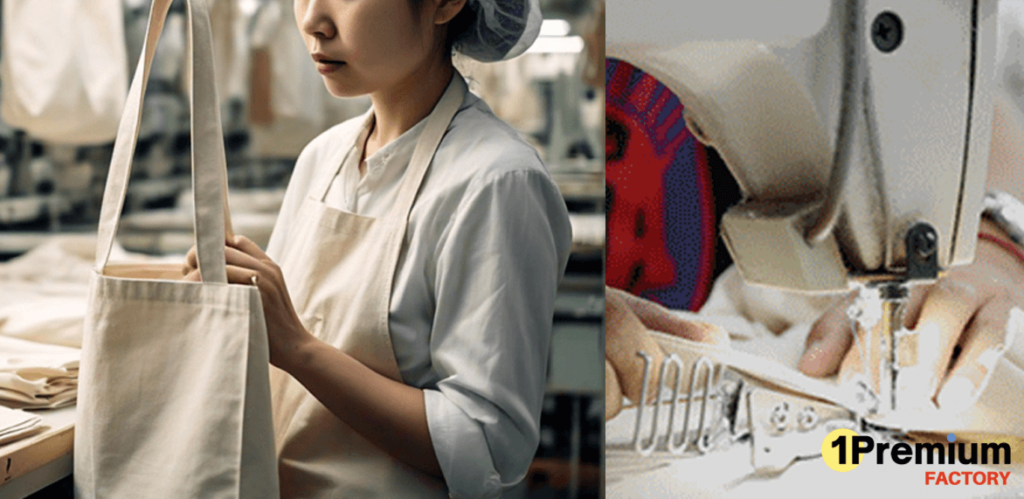 ขั้นตอนการผลิตกระเป๋าผ้า