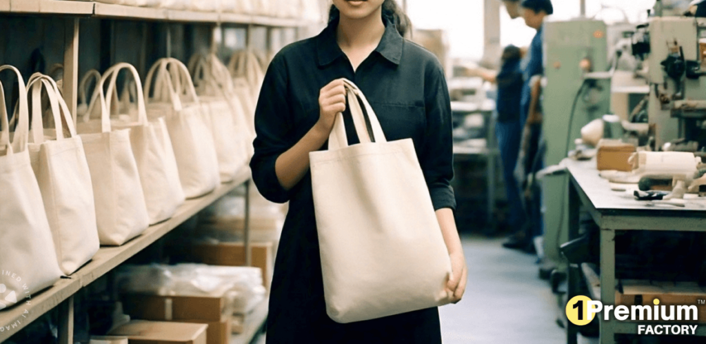 ขั้นตอนการผลิตกระเป๋าผ้า